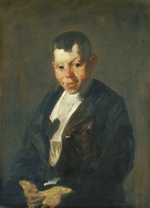 El vendedor de periódicos de George Wesley Bellows
